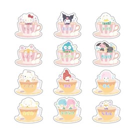 A3! x Sanrio Characters 05 S&S [Mini Character Illustration] Namae Plate Badges, Box of 12