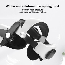 Headband for Quest 2, Replacement Comfort Headband Accessories, Adjustable and Removable VR Headband for Quest 2