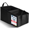 LIONSTRONG® Auto Organizer Box für Rücksitz & Beifahrersitz schwarz [WASSERABWEISEND]