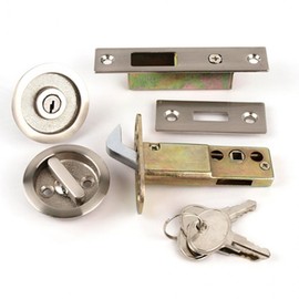 Sliding Door Keyed Lever Lock Door Lock 10ea