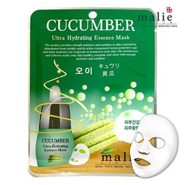 Marie Ultra Hydrating Essence Mask 20g Cucumber / 마리에 울트라 하이드레이팅 에센스 마스크 20g 오이