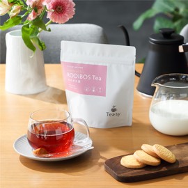 Tea-sy Rooibos Tea Powder, 3.5 oz (100 g), Zipper Bag, Dissolves in Water, No Tea Bag Needed