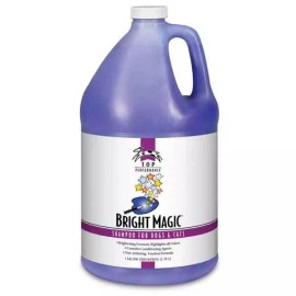 MPP Pet Shampoo Dog & Cat Grooming Bright Magic Gentle Cherry Scented Choose Size - Gallon