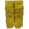 Plainsman Goatskin Cabretta Leather Gloves (6) Pairs Wholesale Bundle Large