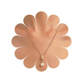 Cimenexe Bohemian Butterfly Pearl Choker Necklace Gold Opal Butterfly Pendant Necklace White Pearl Drop Necklace Moonstone Butterfly Pearl Necklace Jewelry for Women and Girls Gifts