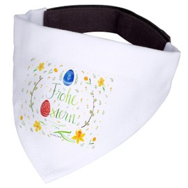 Mr. & Mrs. Panda Dog Bandana S Happy Easter Gifts, Easter Decoration, Gift, Easter Egg, Willow Kitten Lettering, Easter Greetings, Gift for Easter, Small Dogs, Easter Decoration, Small, Easter Nest