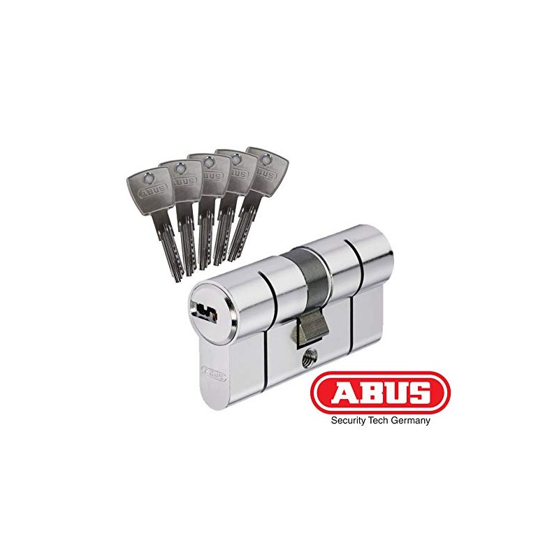 ABUS D66 Lock Cylinder 35 x 50, Aluminium, Steel, Brass,