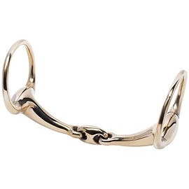 Olivenkopfgebiss KAUGAN®, doppelt gebrochen, 14.5cm, Kaugan, 14.5, 70mm, 19mm