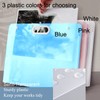 Sohynca Plastic Art Portfolio, Large Art Portfolio with Handles,Waterproof Portfolio
