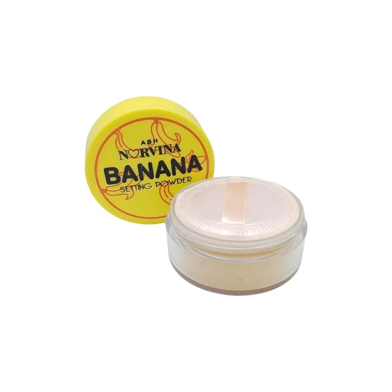 Polvo Maquillaje Banana Traslucido Sellador Makeup