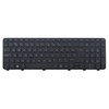 P&U New Black Matte keyboard with Frame for HP Pavilion