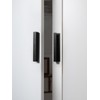 JIASENBAO 10 Pack Adhesive Cabinet Handles Black 5-1/2" Length(Cover 5"