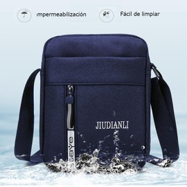 Lumbor37 Bolso Cruzado de Tela Oxford para Mujer con Impermeables Correa Ajustable para el Hombro, Hombro de Moda Emparejamiento Diario