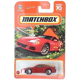 Matchbox 1994 Mitsubishi 3000GT, red 68/100