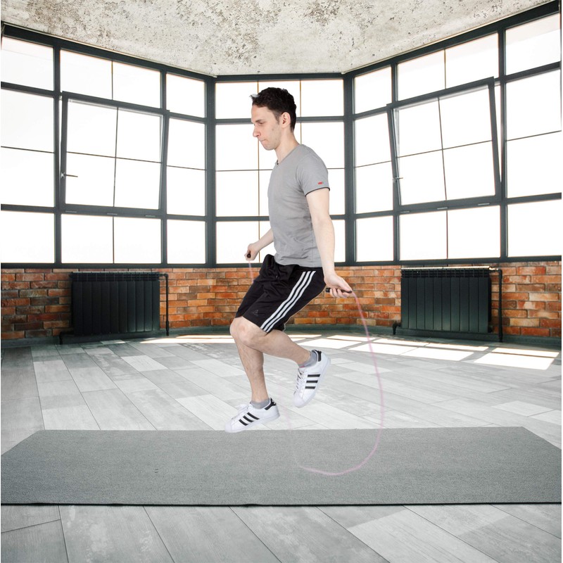 Mind Reader Adjustable Jump Rope and 4.75" Handle, (Pack of