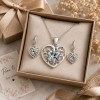 High Monaco - Joyeria Set De Cadenas Y Aretes, Mxvyc-005,