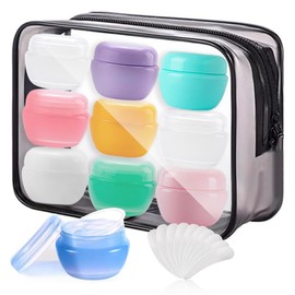Travel Containers, 20 Gram Travel Accessories Bottles Containers for Toiletries, Cosmetic,Face Body Hand Cream, Lotion,Makeup,21 Pieces