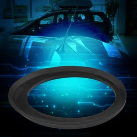 Bediffer Car Roof Aerial Antenna Rubber Gasket Black 6.2x4.3cm/2.4x1.7inch 1pc