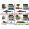 Lanx.Lure Set 56pcs Fishing Tackle Set Bulk River, Sea, Lake,
