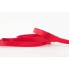 Berisfords Double Faced Satin Ribbon, Red, 7 mm Width, 100