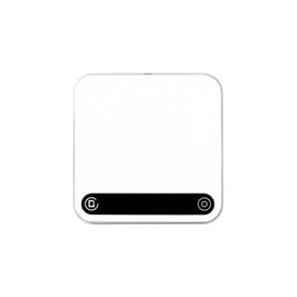 Digital Coffee Scale with Timer and Flow Rate Tracking, 0.1g Precision, 2kg Capacity, Rechargeable, Smart App Compatible, Ideal for Espresso and Pour Over Brewing