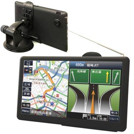 Tokyo Deco 2025 Latest Map, 7 Inch Dash Camera, Car Navigation System, One-Seg, 3 Years Free Updates, [Latest 2025 Navigation with Dash Camer] OpenStreetMap Map/Orbis Warning/GPS High Accuracy