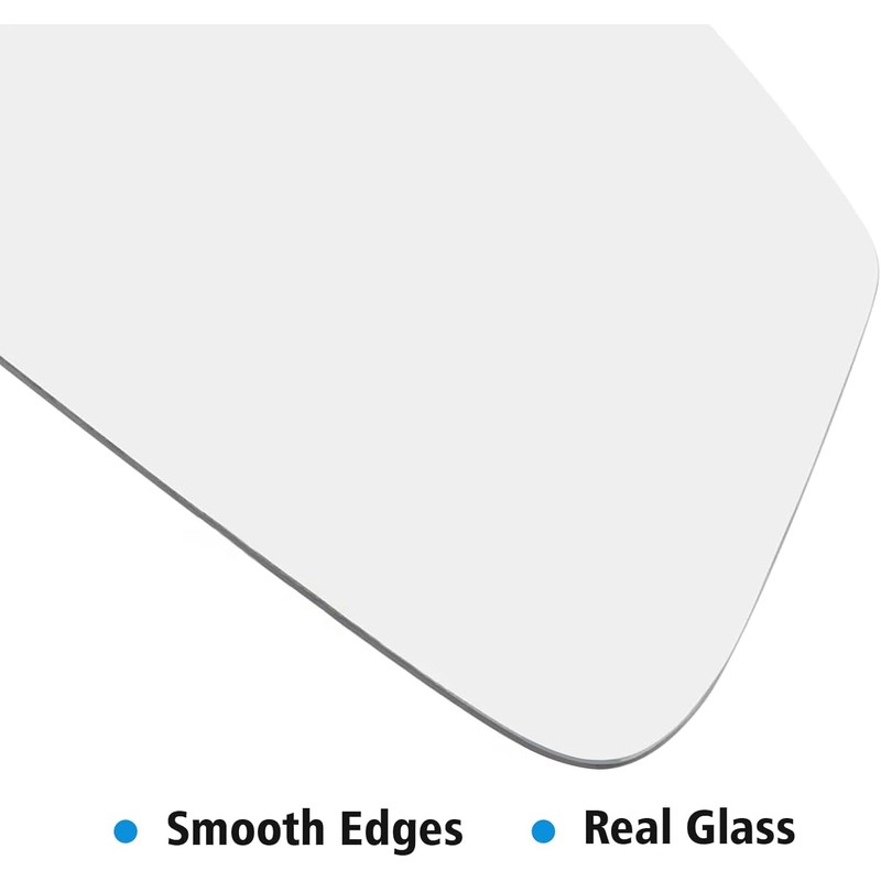 ROWORKX Driver Side Heated Mirror Glass Compatible with 2009-2016 Volkswagen