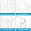 QUARKZMAN Disposable Coffee Cup Dispenser, 1 Compartment Clear Acrylic Paper
