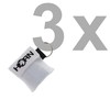 Set of 3 Horn Medical Emergency Resuscitation Wipes in Key