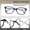 VisiWell 5 Pack Reading Glasses for Women Blue Light Blocking