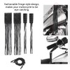 Motorcycle Handlebar Tassel Cover, 2 PCS Universal Synthetic Leather Motorcycle