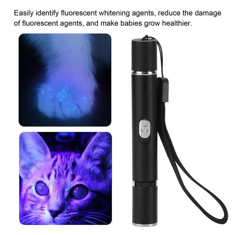 Pet Moss Light Hand Held LED UV Flashlight for Detecting