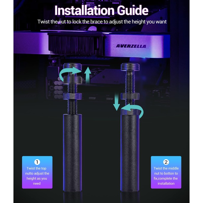 Uyubao GPU Support Bracket, Graphics Card GPU Brace Support, Video