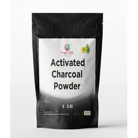 Activated Charcoal Powder Food Grade 1 LB | Grounded Activated Charcoal Powder for Teeth Whitening, Facial Scrub, Skin & Soap Making | Coconut Shells Based