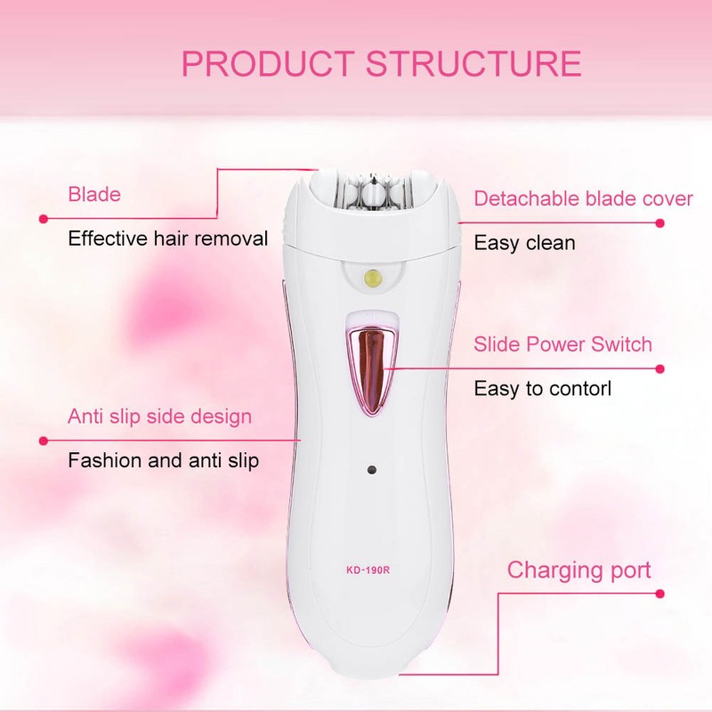 Women Shaver Lady Shaving Device Painless Hair Removal Pilator for