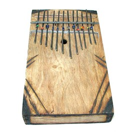 Fair Trade African 12 Note Thumb Piano Kalimba Mbira Finger Piano - Hand crafted - Tell Stories with Music