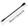 GINTOOYUN 2 Pack DC 8mm Cable with Solar Panel Connector