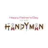 CafePress Happy Father's Day to My Handyman Sticker Rectangle Bumper
