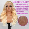 Muspluto 613 13x6 Lace Front Wig Human Hair 200 Density