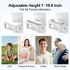 Osivaex Folable Squatting Potty Stool for Adults, 7" Height Adjustable