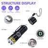 DARKDAWN UV 365nm Black Light Flashlights Wood's Lamp Ultraviolet LED