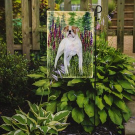 Caroline's Treasures SS8156GF English Bulldog Garden Flag Mailbox Flag Decorative Yard Flag Banner Outside Patio Artwork Yard Flower Beds, Garden Size, Multicolor