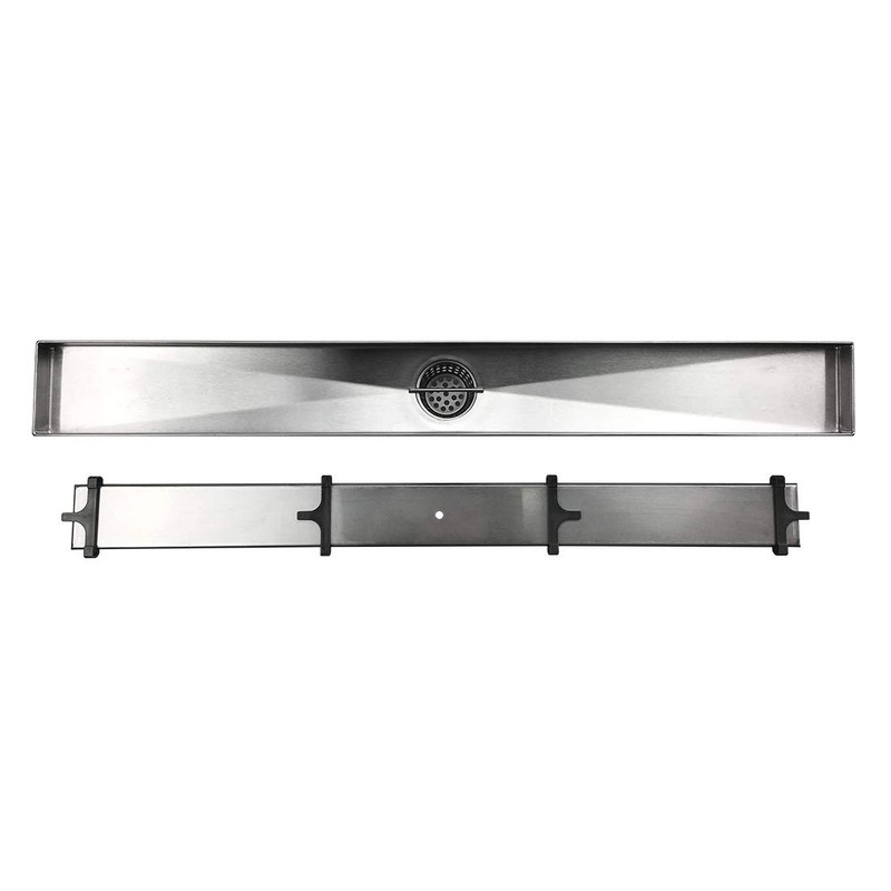 Neodrain 36-Inch Linear Shower Drain with Tile insert Grate, Professional