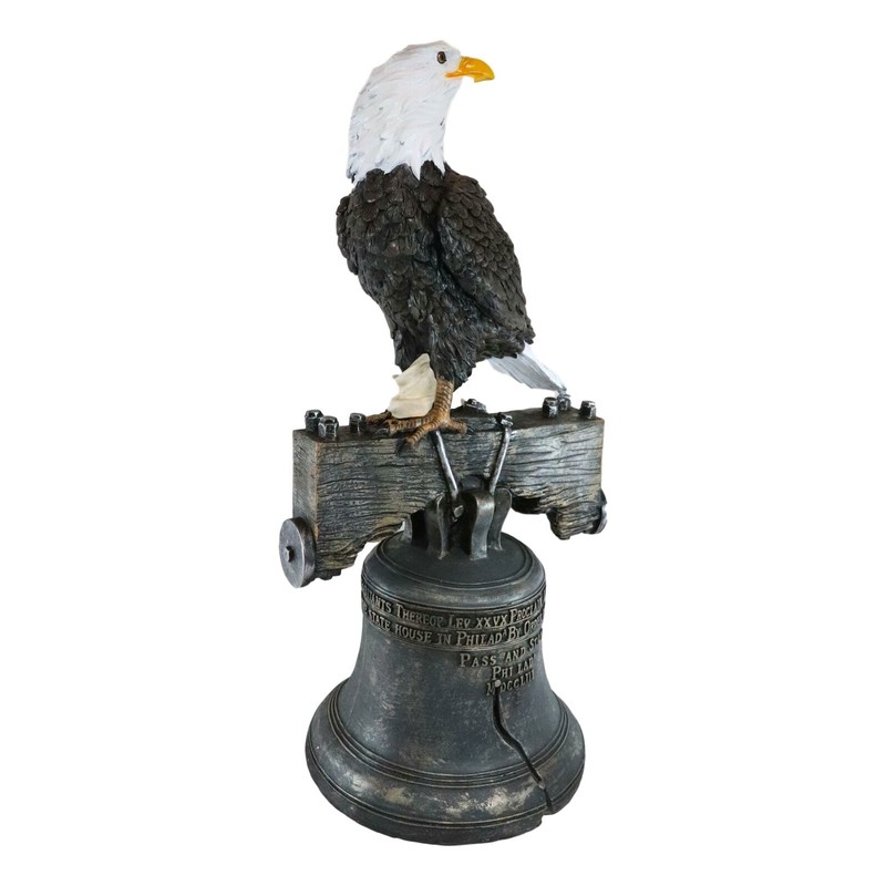 Ebros Independence Day American Patriotic Glory Bald Eagle Liberty Bell