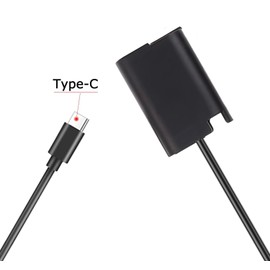Raeisusp Type-c Spring Cable DMW-BLK22 Dummy Battery DMW-DCC17 DC Coupler for Lumix S5 DC-S5 DC-S5K GH5II
