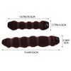 Random Color Small Round Foam Sponge Hair Bun Maker -