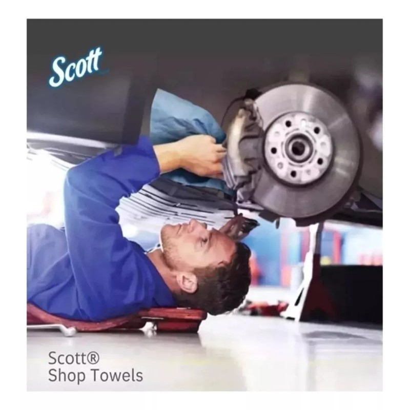 Scott Shop 5 Rollos Scott Shop Original Toallas De Papel