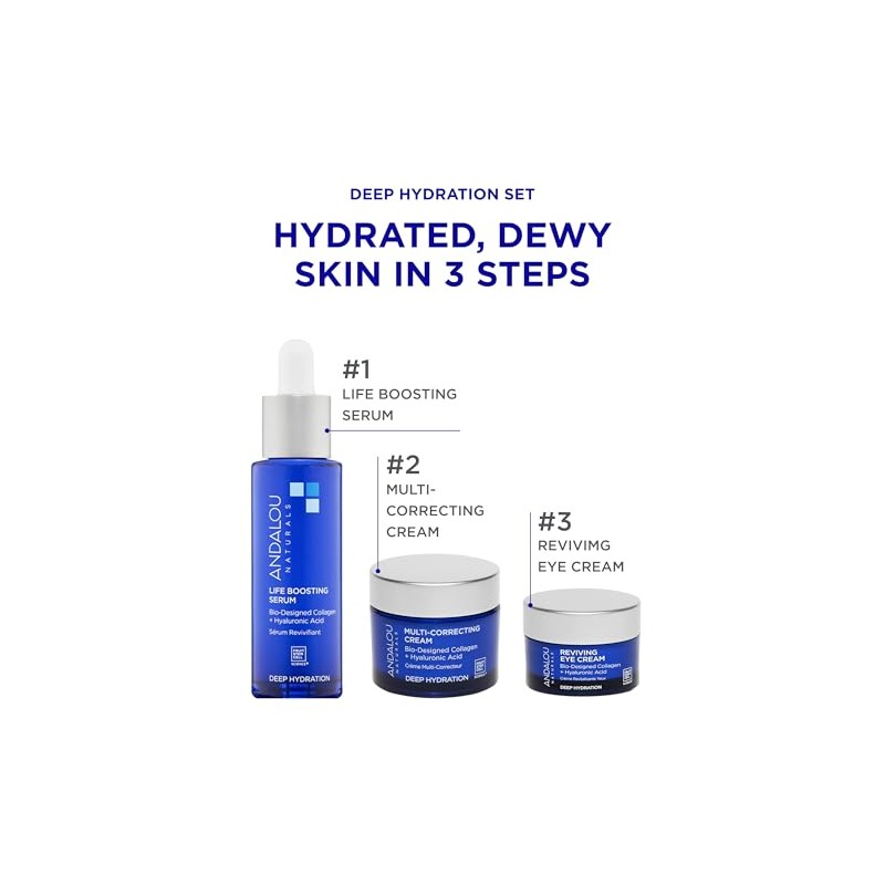 Andalou Naturals Deep Hydration Life Boosting Serum