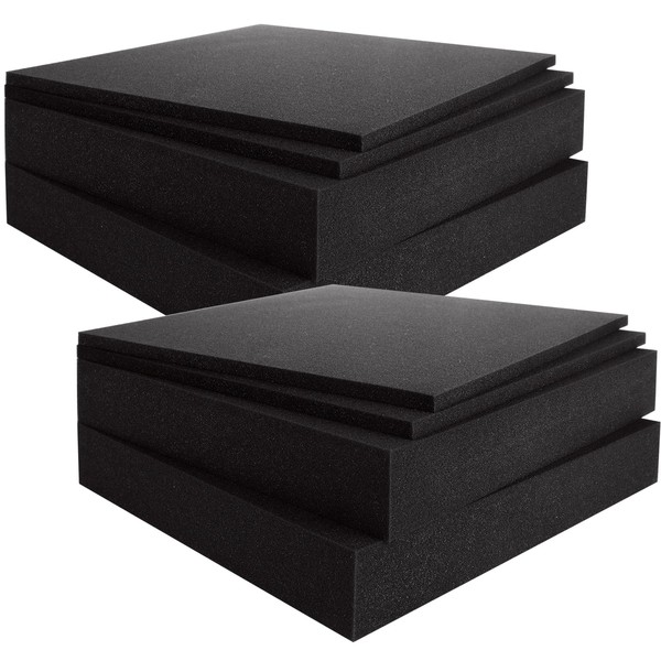 8Pcs Pick Apart Foam Insert, 12 X 12 X 2"