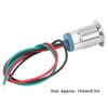 4 Sets PreWired Round LEDs Waterproof Metal 2Color Indicator Common